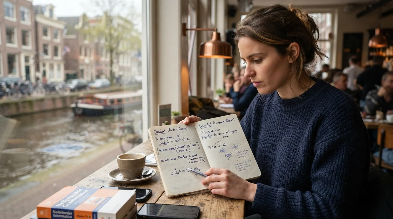 Omdat vs Doordat: Expressing Cause and Effect in Dutch